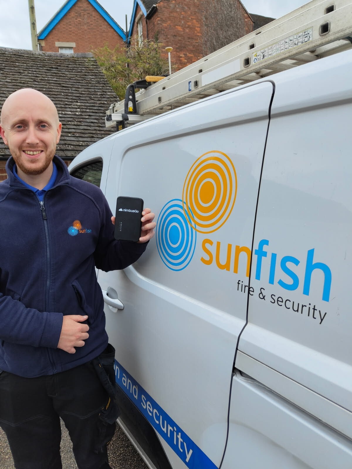 Engineer with Van